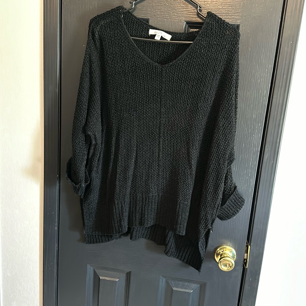 Black sweater